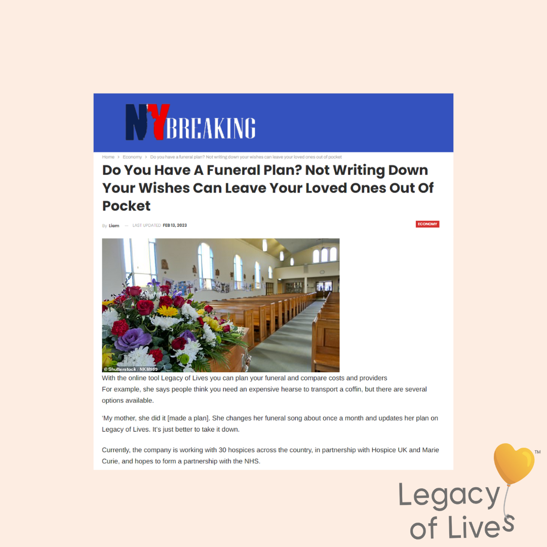 Legacy of Lives Featured in NYBreaking News